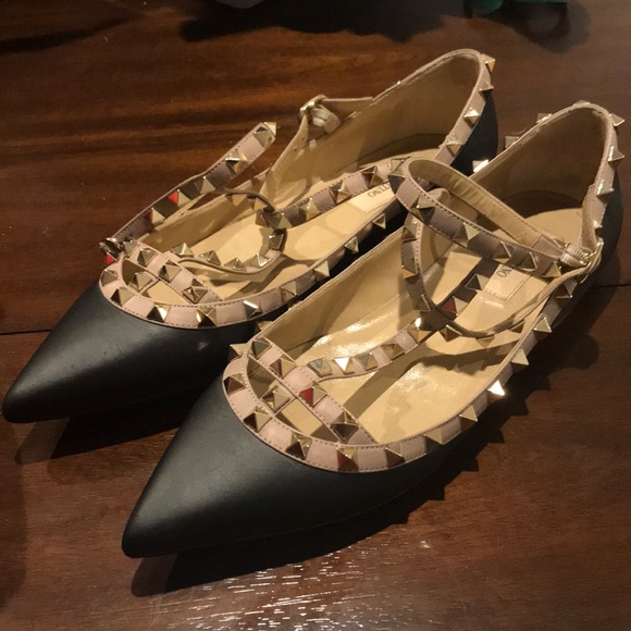 Valentino Rockstud flats - Picture 2 of 4